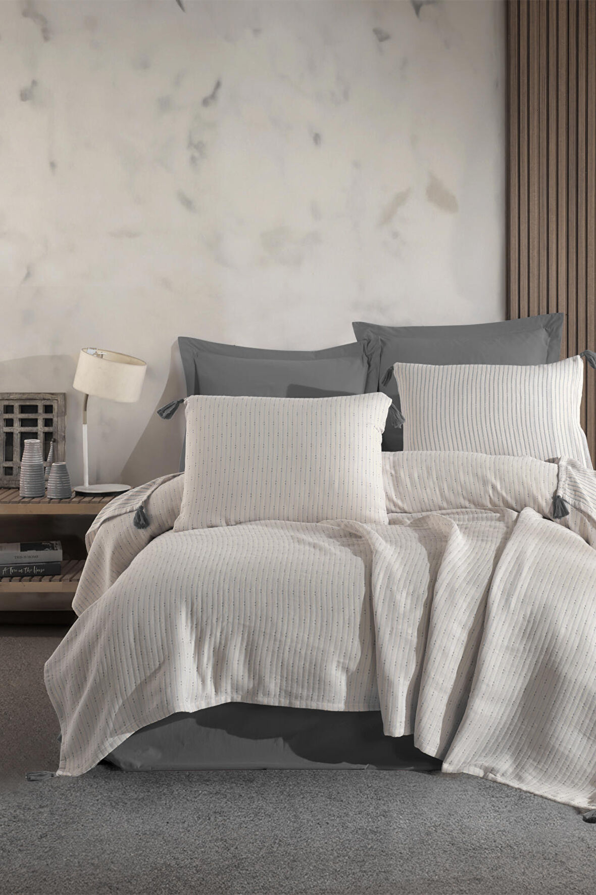 Özdilek Liya Çift Kişilik Pike Takımı