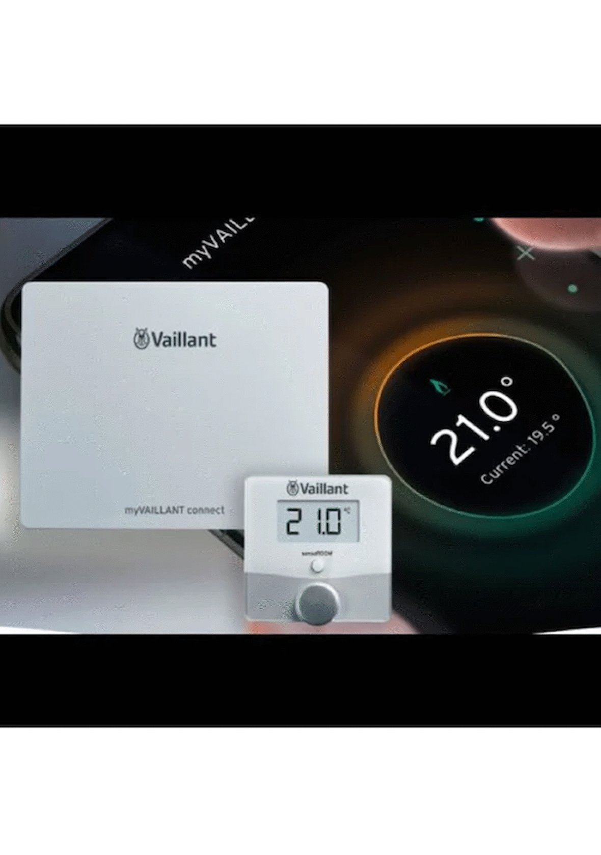 Vaillant myVAILLANT connect Telefondan Kumandalı Kablosuz Akıllı Oda Termostatı 0010035734