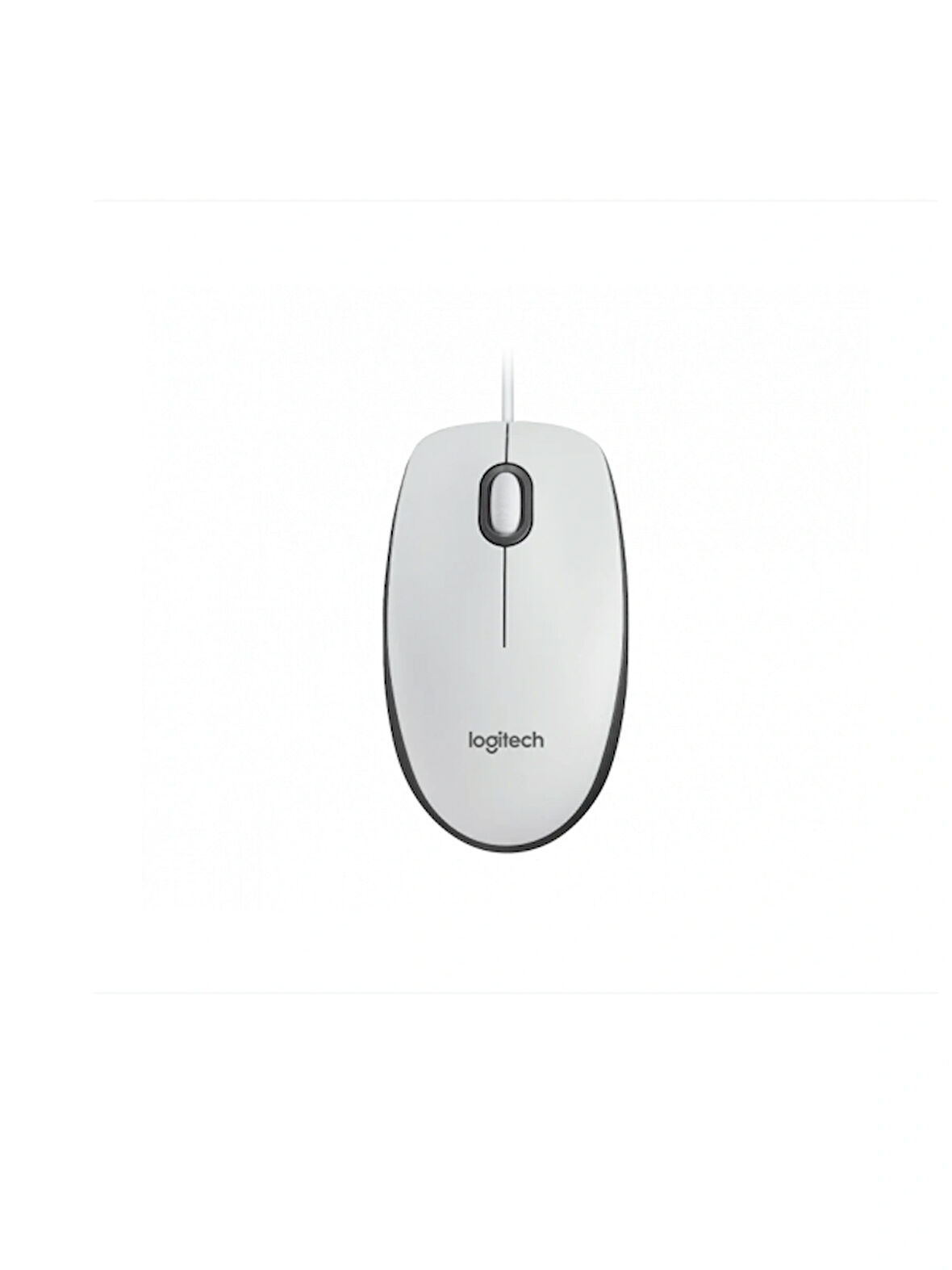 Logıtech 910-006764, M100 Beyaz, USB Kablolu, 1000DPI, Optik, 3 Tuşlu, Mouse