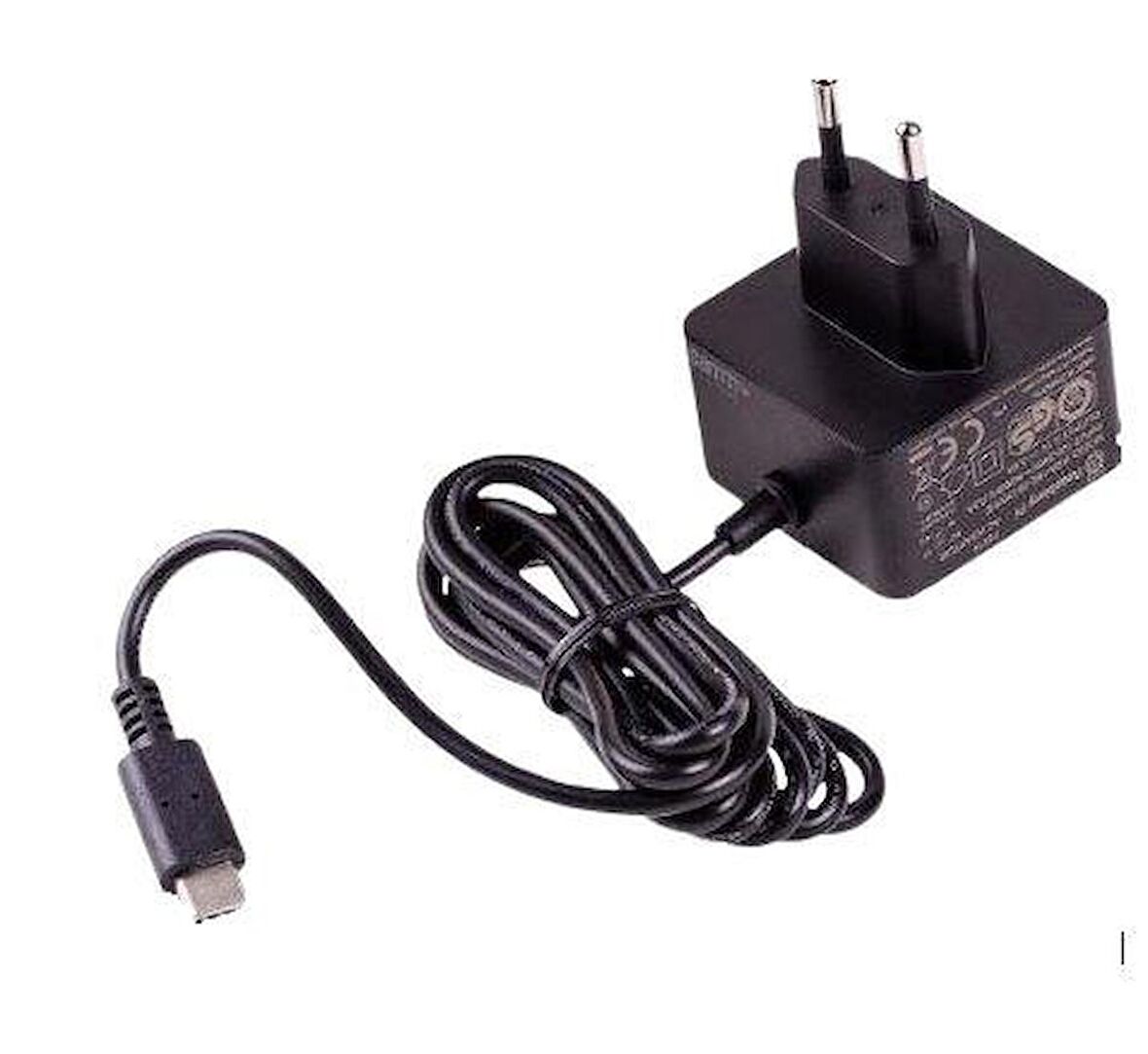 Raspberry Pi 4 Lisanslı Siyah Güç Adaptörü – 5.1V-3A