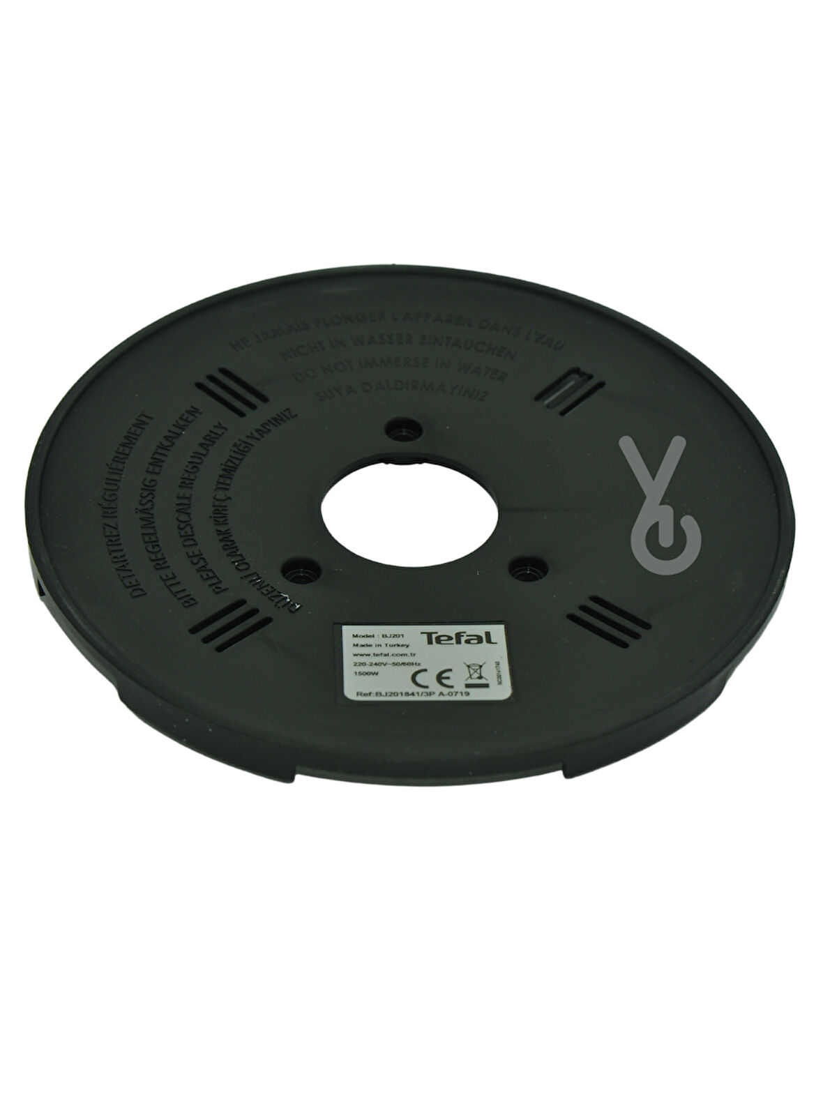 Tefal My Tea Çay Makinesi Alt Kapak