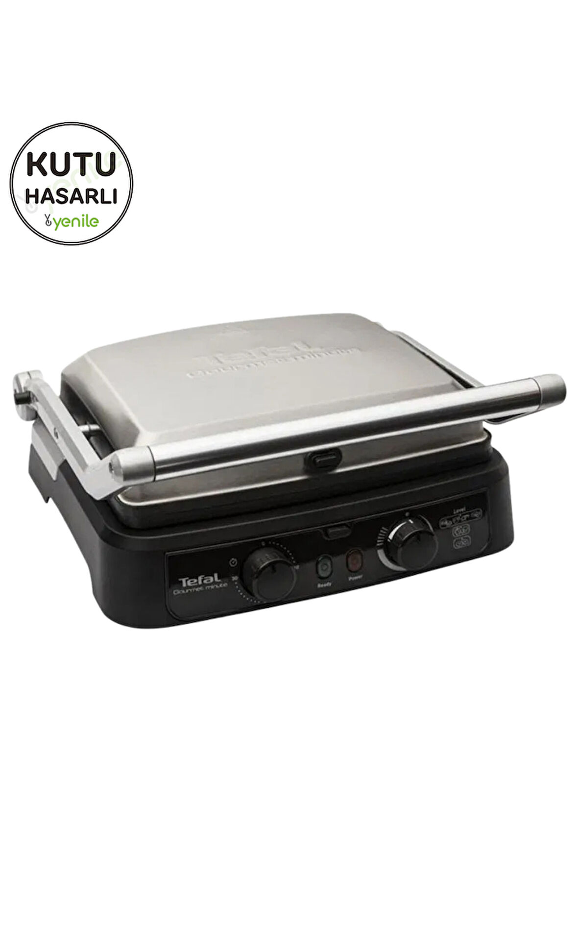 Tefal Gourmet Minute Inox Elektrikli Izgara ve Tost Makinesi