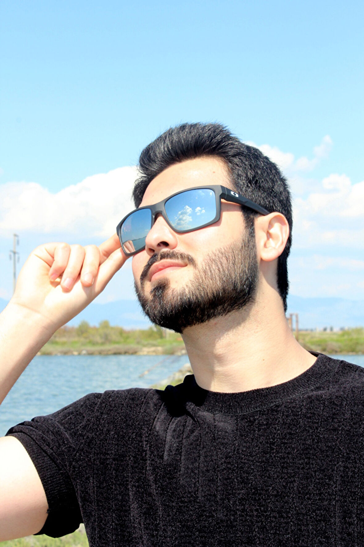 9102 C195 59 Olivier Philippe Polarize Güneş Gözlüğü