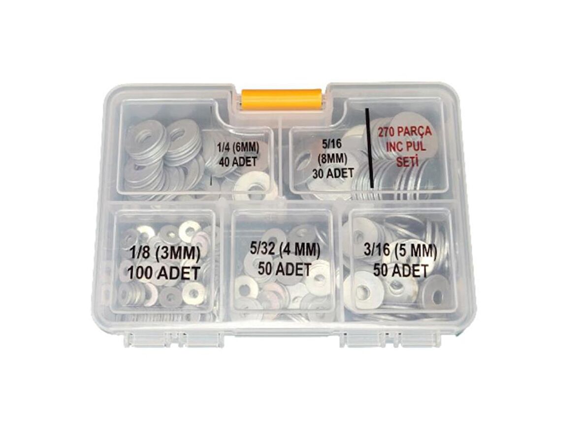 Pul Seti 270 Adet Organizer Kutulu