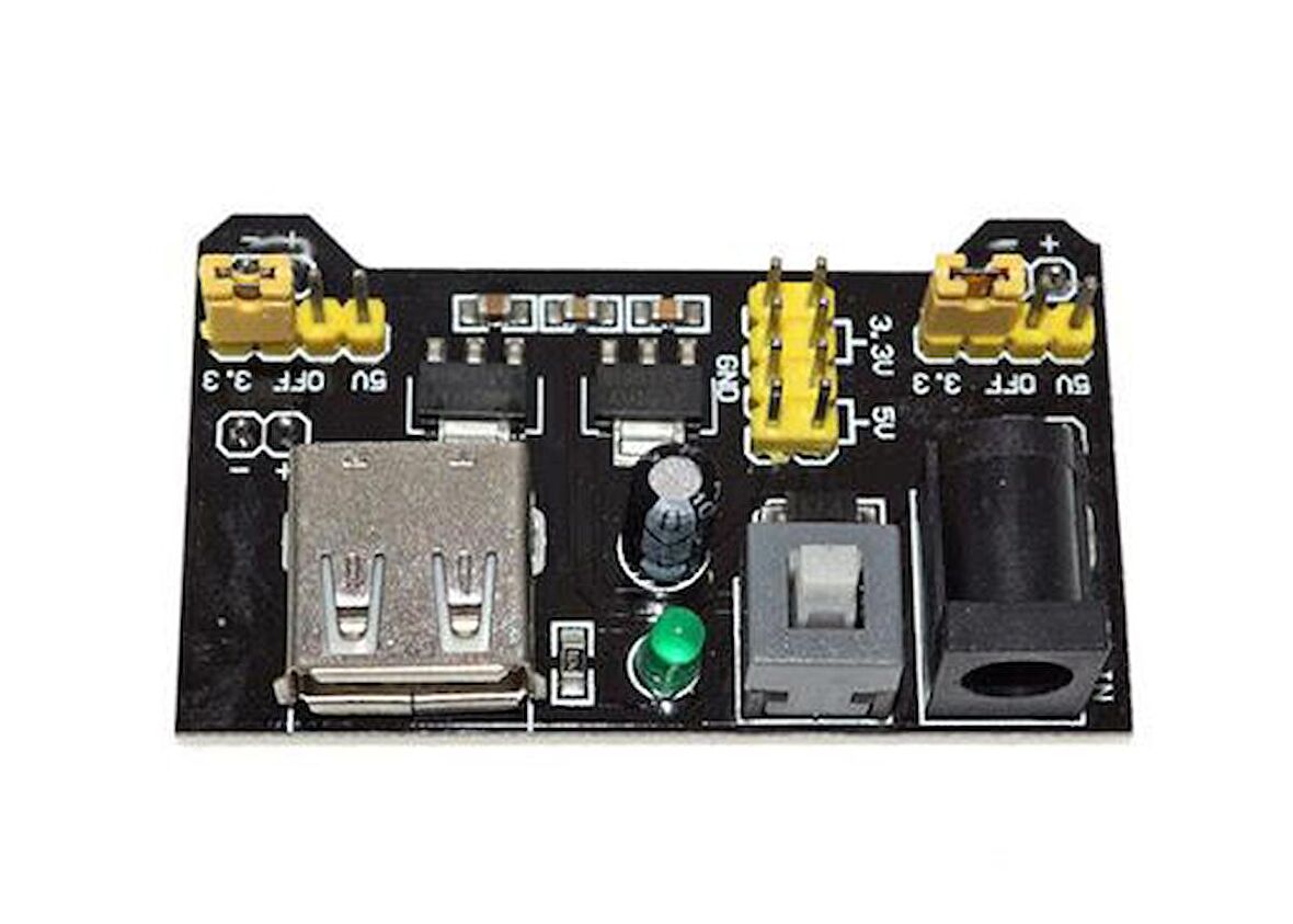 MB102 Breadboard Güç Kaynağı Modülü 3.3V / 5V