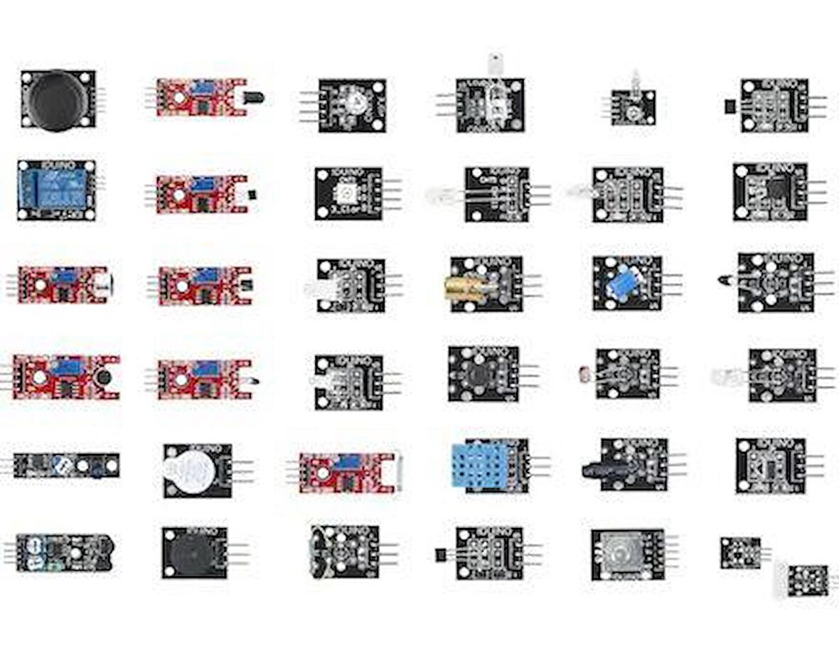 37 Parça Sensör Modül Kit Arduino (Yüksek Kalite )