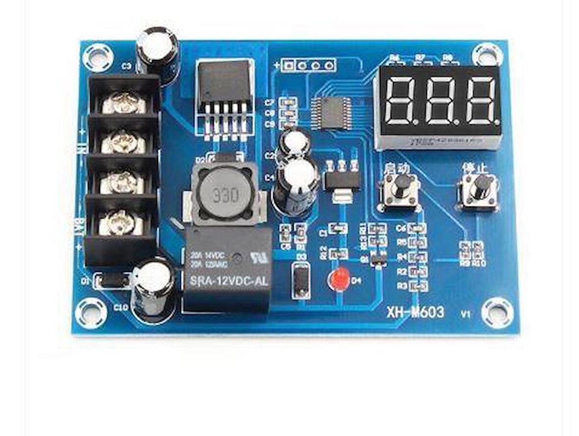 XH-M603 Şarj Kontrol Devresi 12-24V Akü ve Lityum Pil Uyumlu