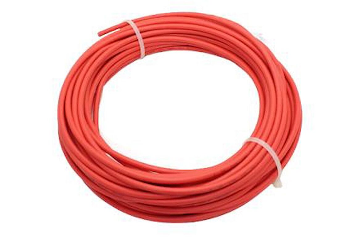 10 AWG Kırmızı Silikon Kablo 1 Metre