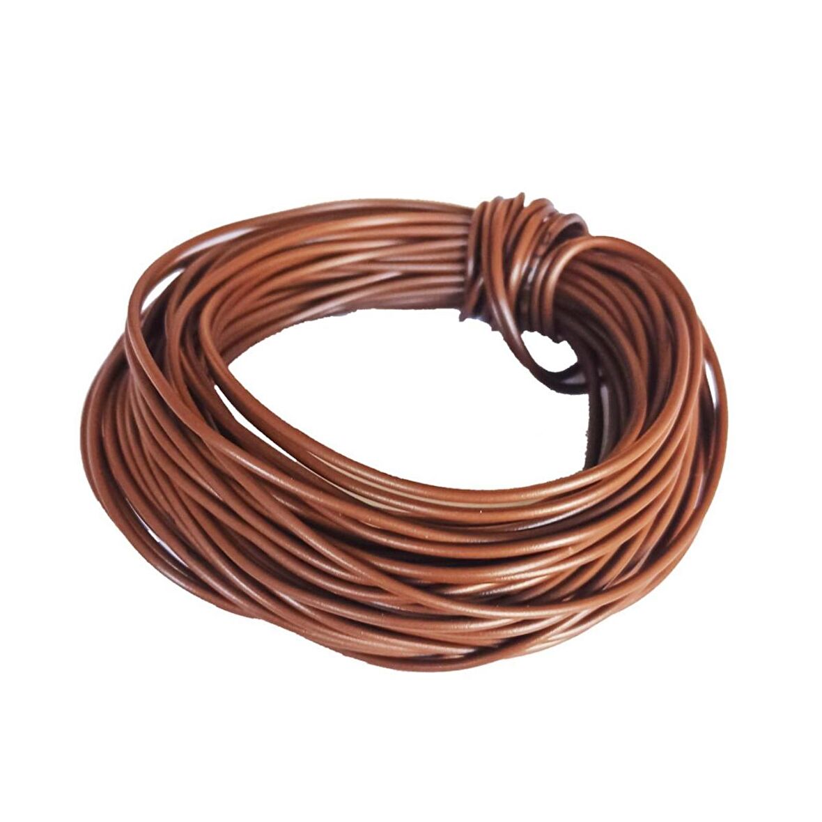 Montaj Kablosu Çok Damarlı 0,50 mm2 100 metre NYAF Kahverengi