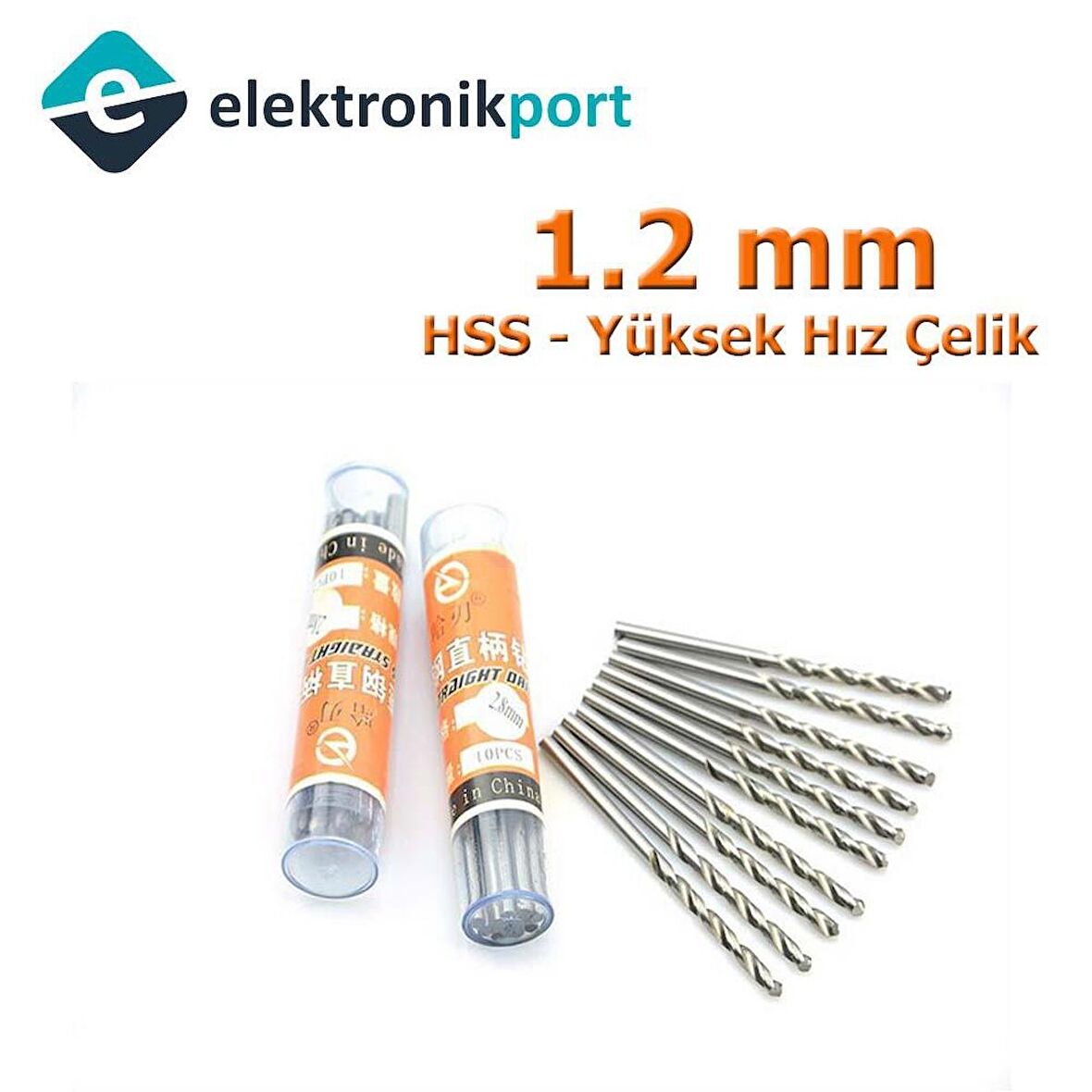 Matkap Ucu 1,2mm (HSS Yüksek Hız Çelik)