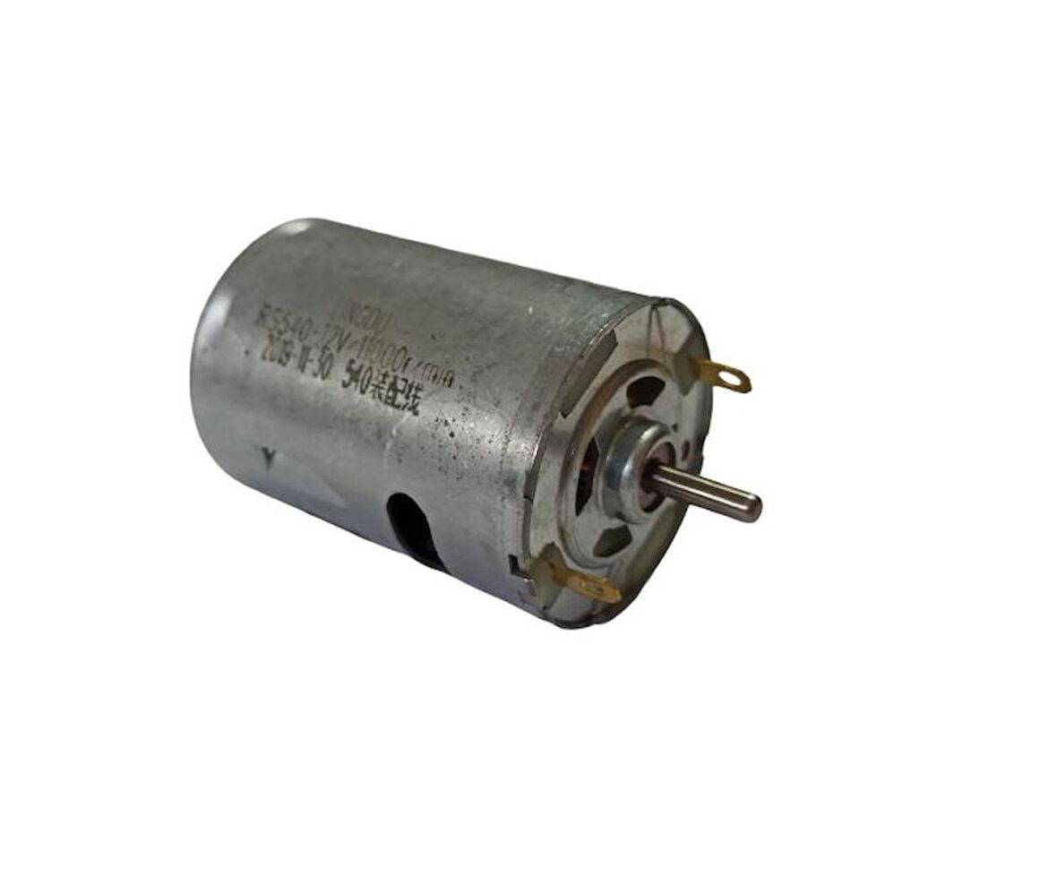 RS-540 11000 RPM 12V Redüktörsüz DC Motor