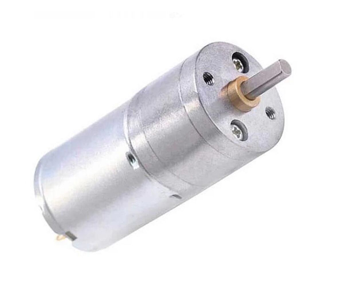 6V 25mm 16 RPM Redüktörlü DC Motor