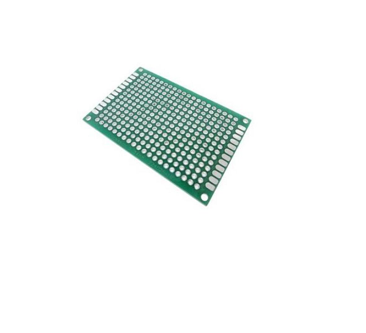 Çift Yüzlü Delikli Plaket 4x6cm Pertinaks
