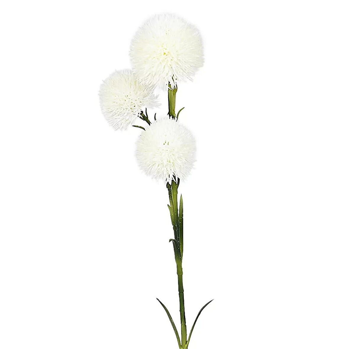 Kuk Çiçek Allium Bud Spray 61cm (Cream)