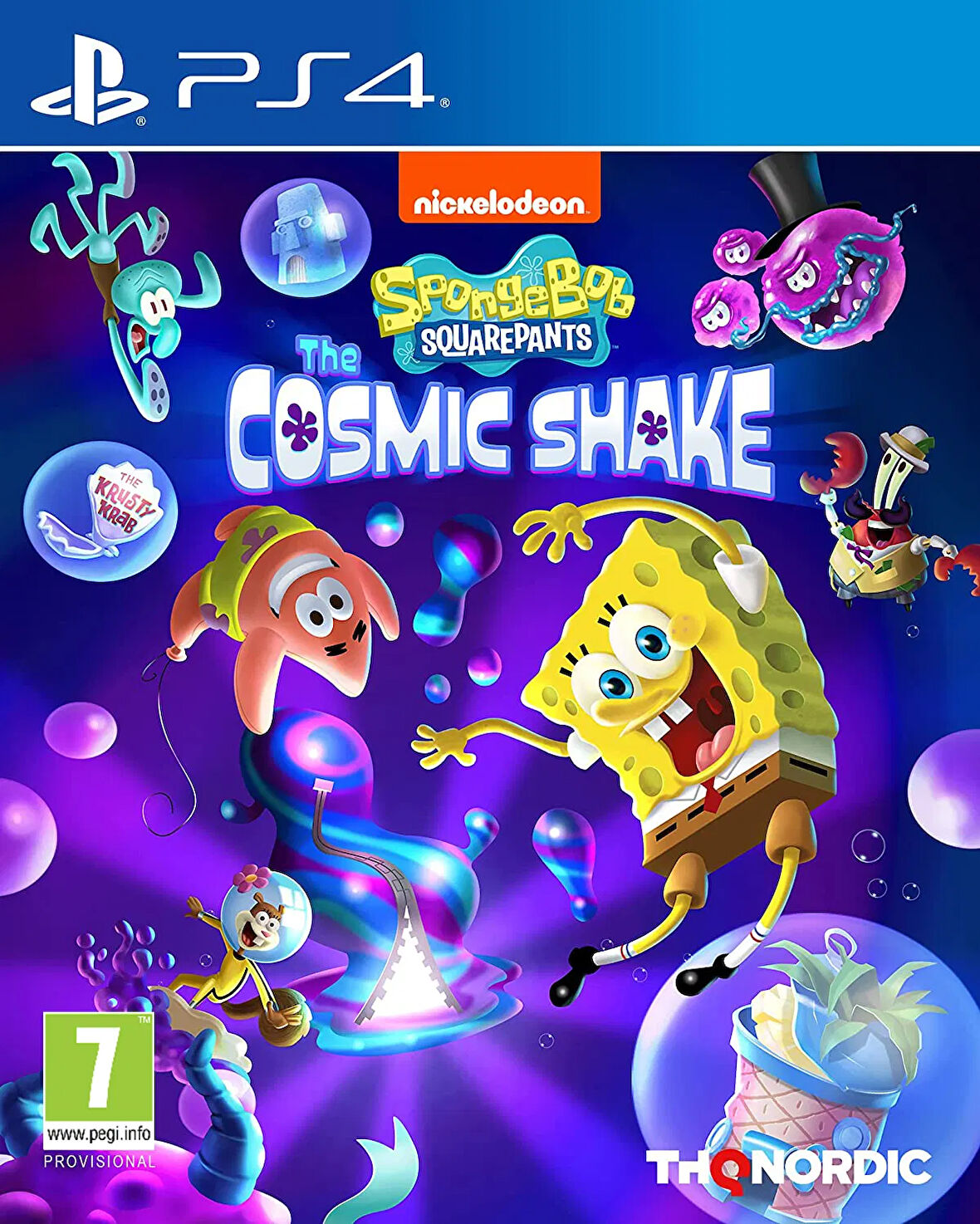 Nickelodeon Sponge Bob Squarepants Cosmic Shake Ps4 Oyunu