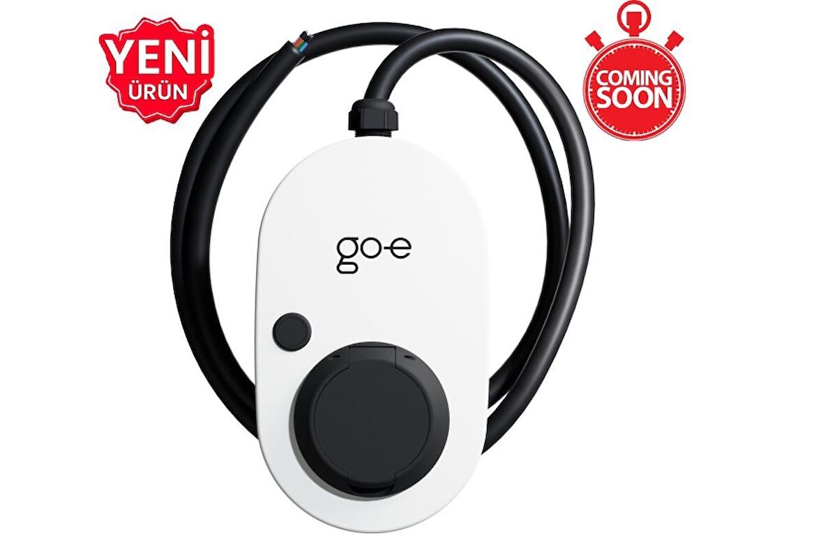 GO-E CHARGER CH-04-22-51 GEMİNİ 22 kW ARAÇ ŞARJ CİHAZI SABİT 6-32A 230/400V