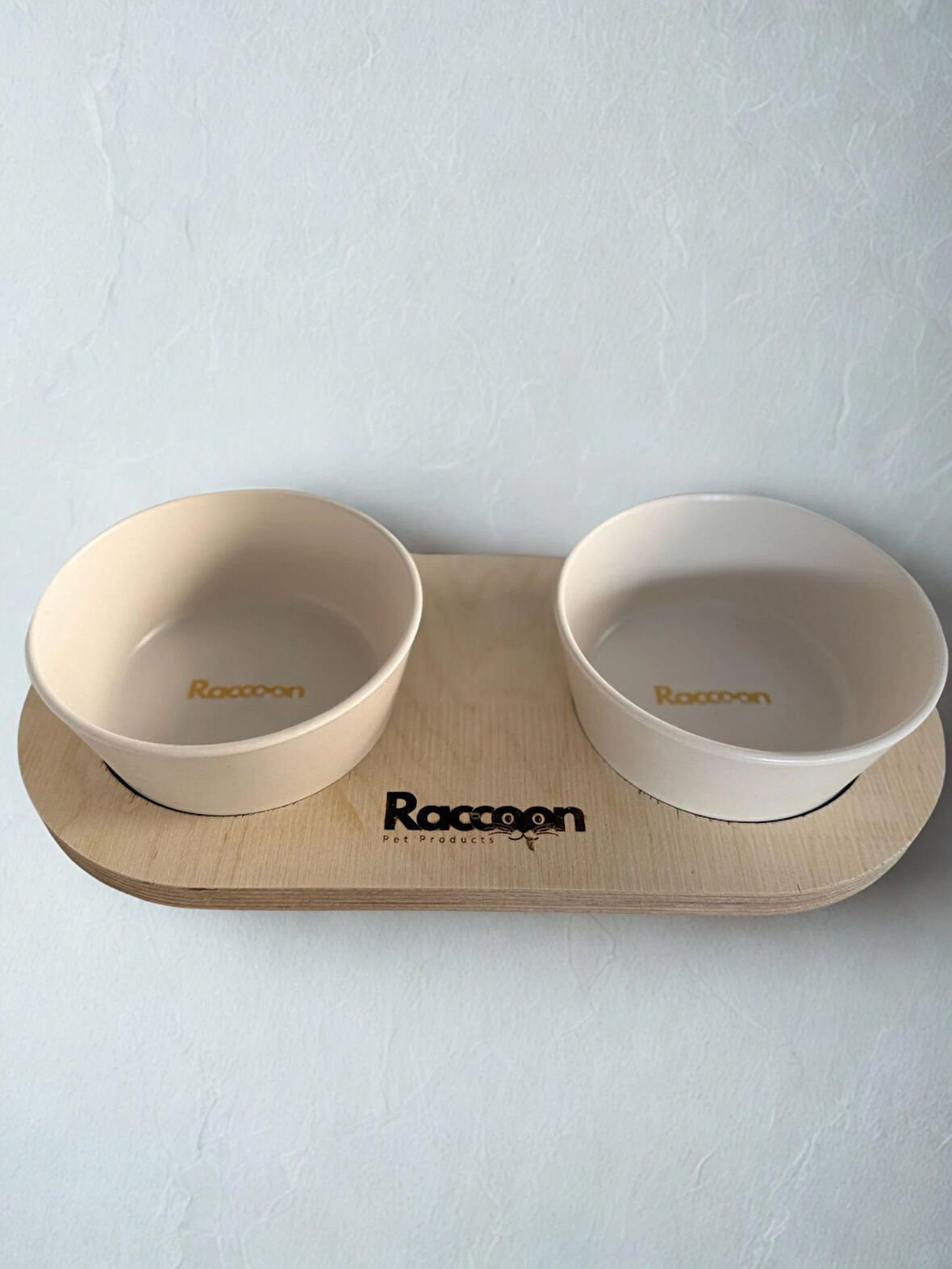 Raccoon Zeus 16 Cm Çift Tablalı Beyaz