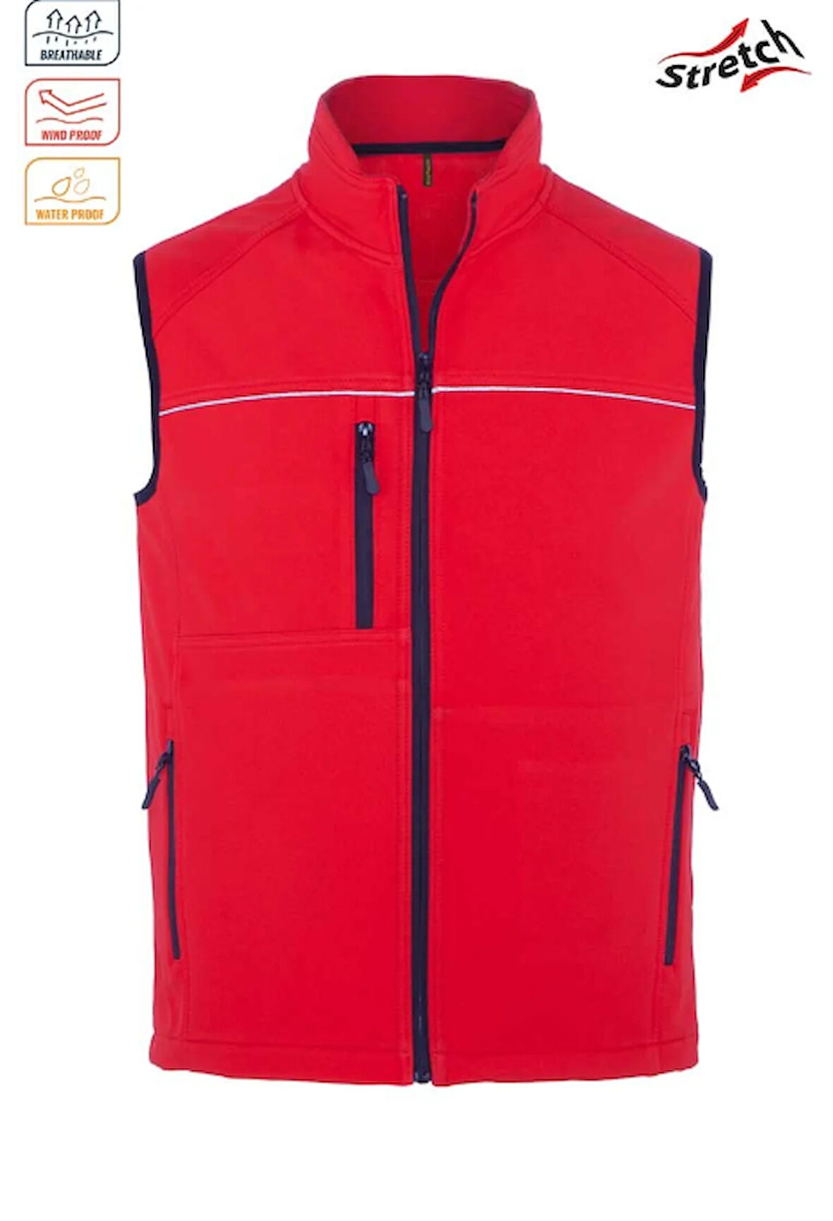 Softshell Outdoor İş Yelegi