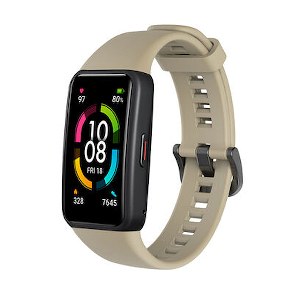Huawei Band 6 Esnek Delikli Silikon Kordon KRD47