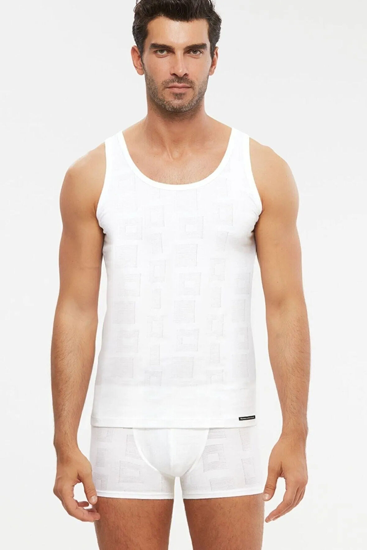 Erkek Mikromodal Askılı Atlet 6 Lı 3beyaz-3siyah S-2xl