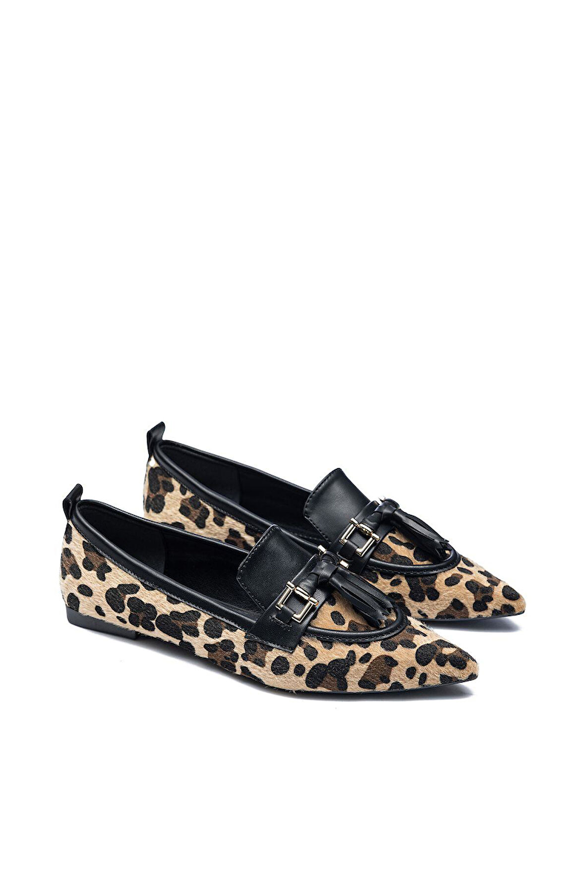 9125 Kadın Püsküllü Sivri Burun Babet