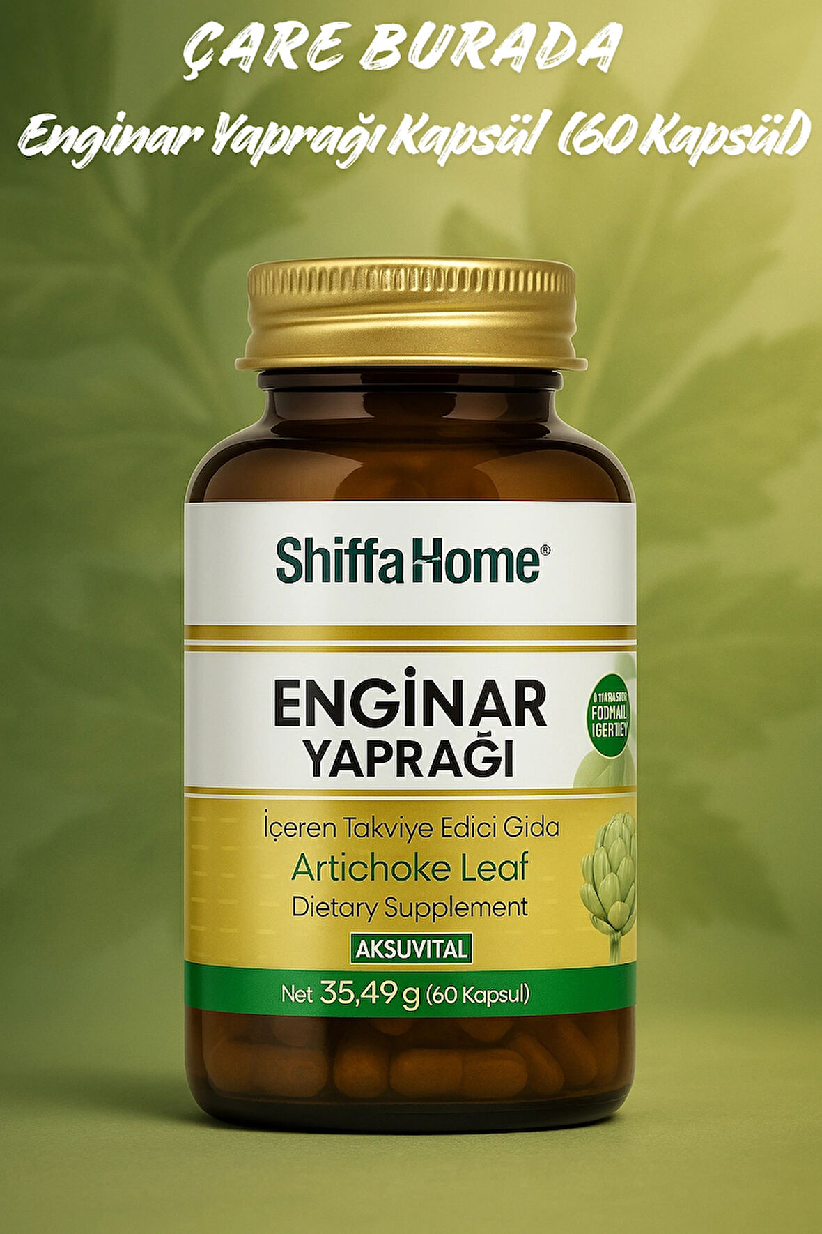 Enginar Yaprağı Kapsülü (60 Kapsül)