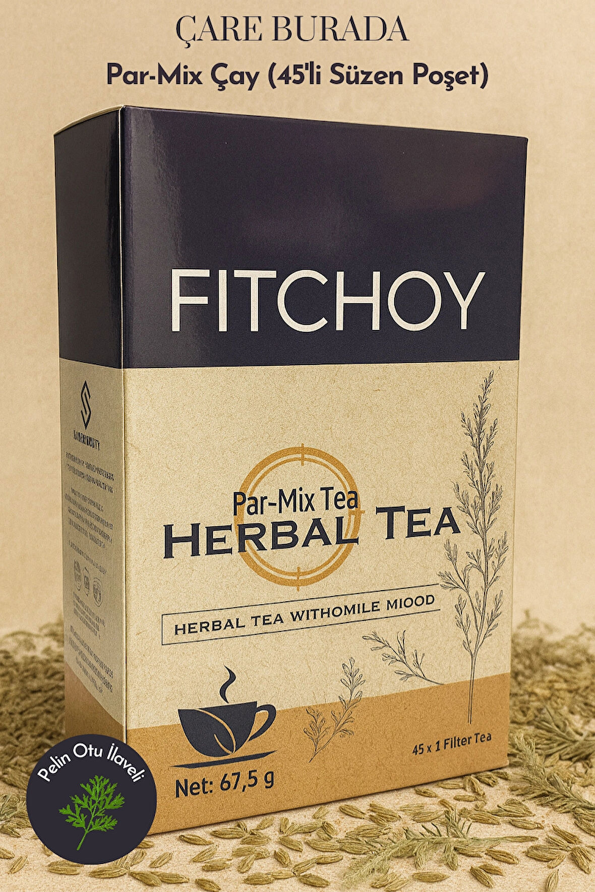 Fitchoy - Par-Mix 1,5 gr × 45 Adet (Pelin Otu İlaveli)