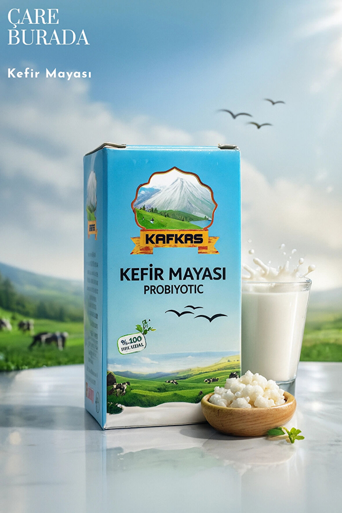 Kafkas - Kefir Mayası Probiyotik
