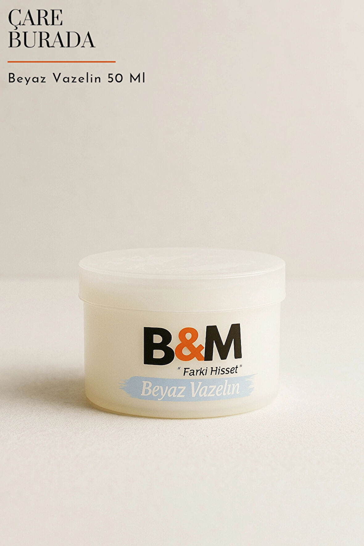 B & M - Beyaz Vazelin 50 Ml