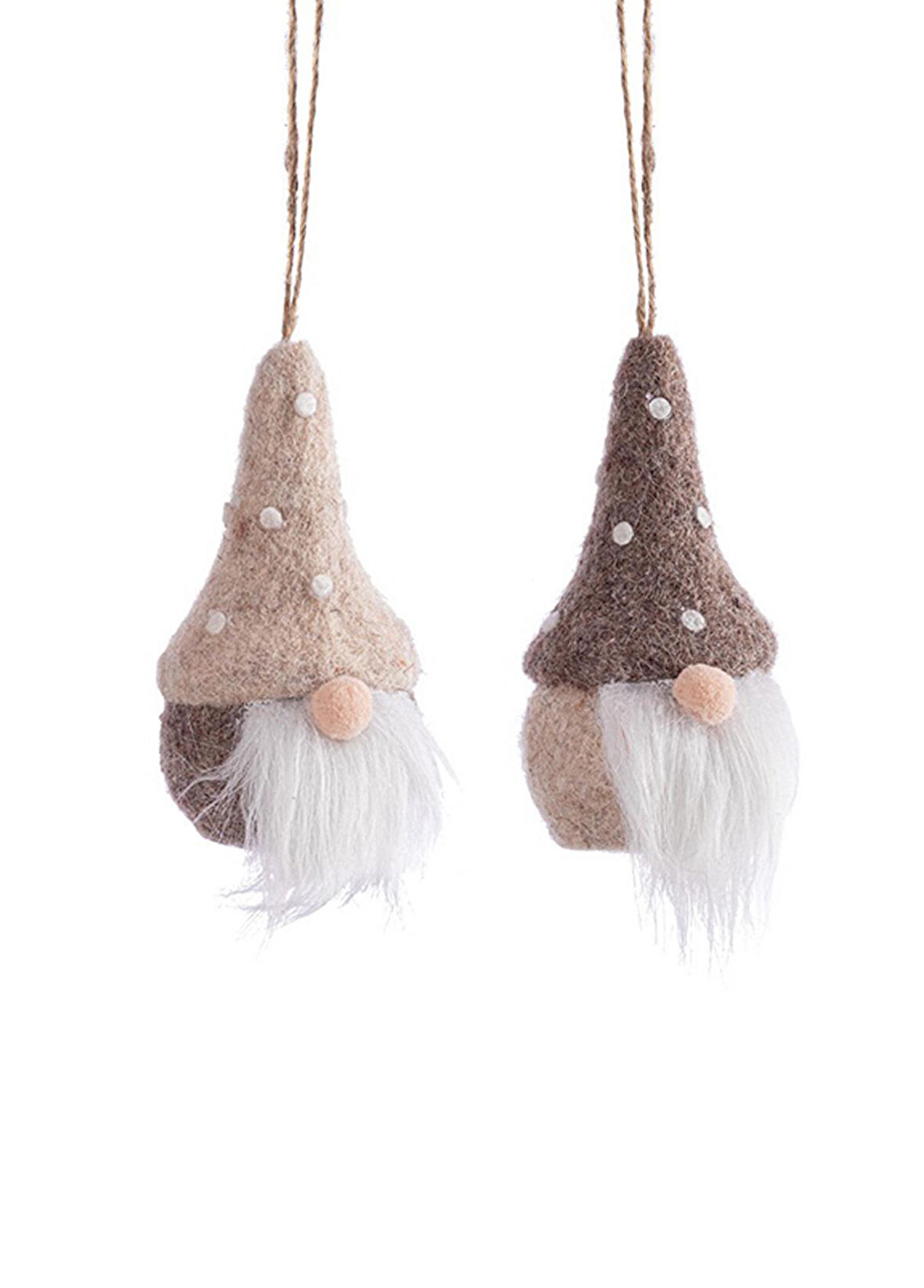 Yılbaşı Süsü Jimmie Noel Baba 2li H12,5cm