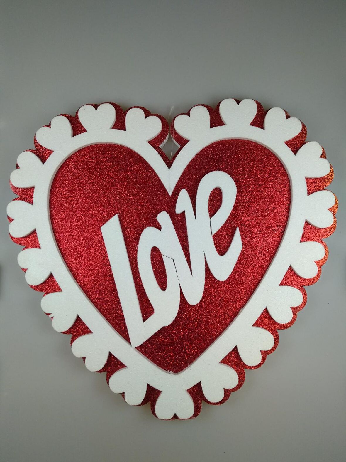 STRAFOR KALP KIRMIZI LOVE 50CM X 50CM