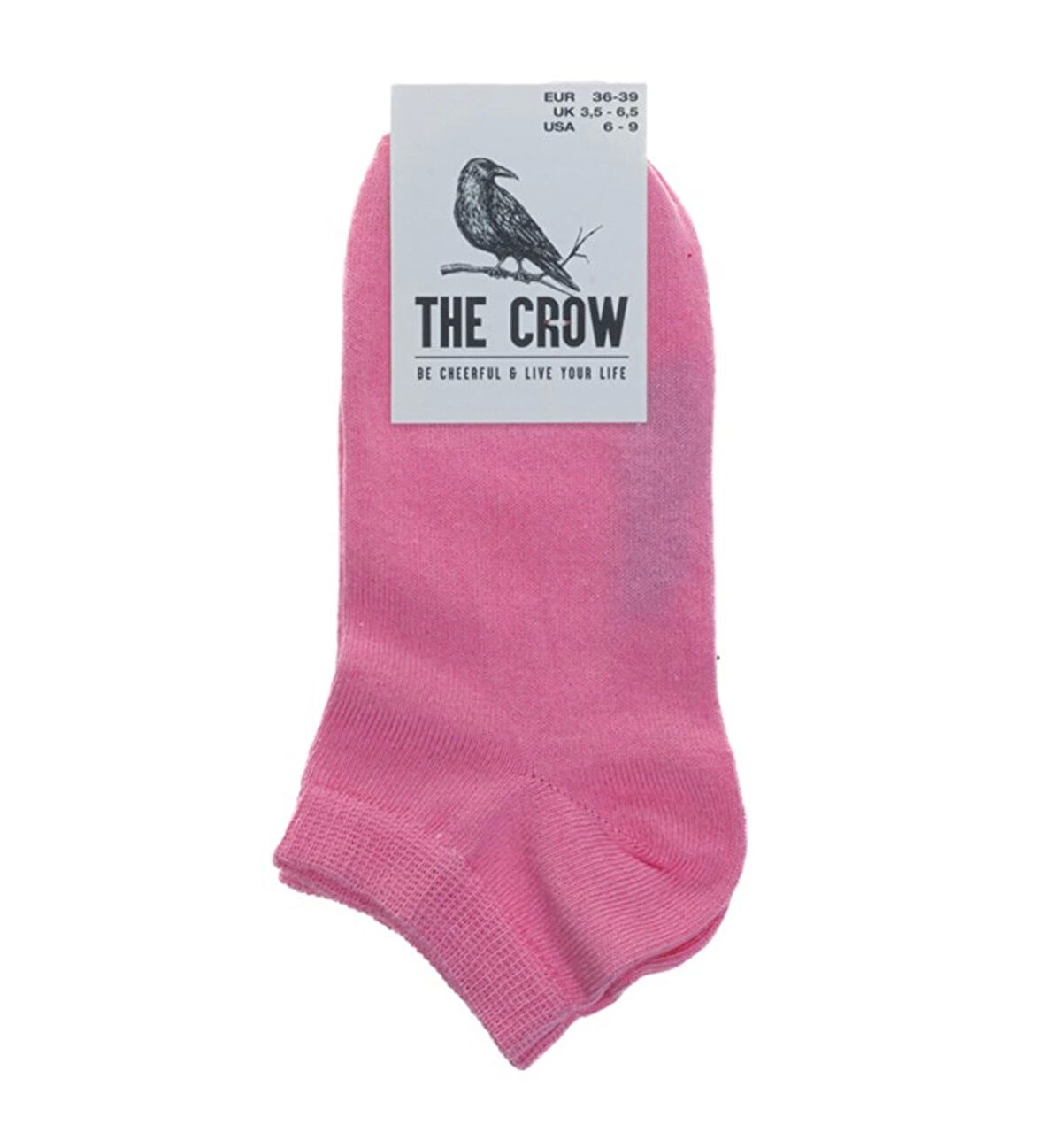 The Crow Tirinity Ankle Pembe Kadın Çorap