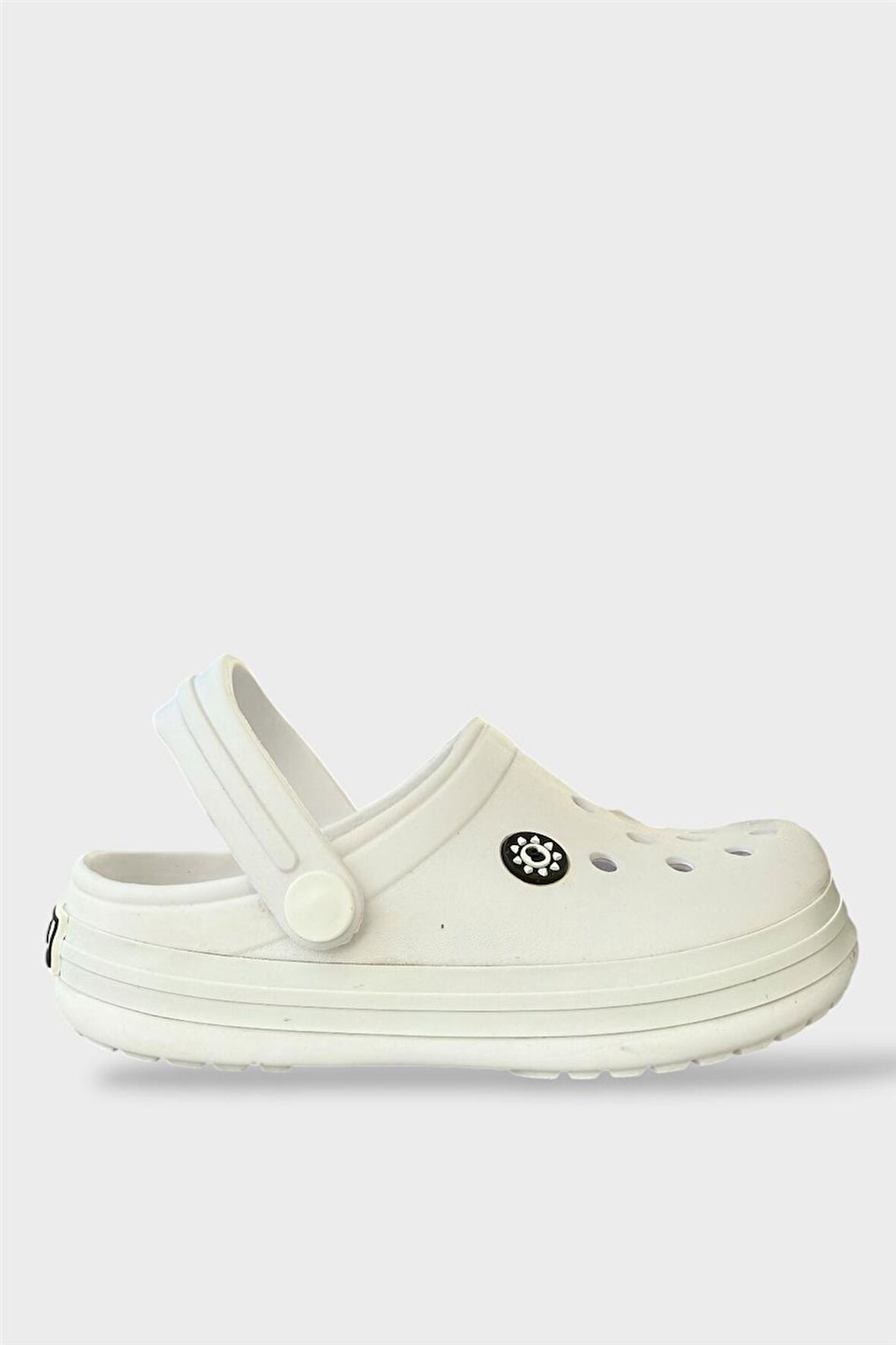 Çocuk Cross Terlik Bahçe Plaj Sahil Havuz Terliği BEYAZ