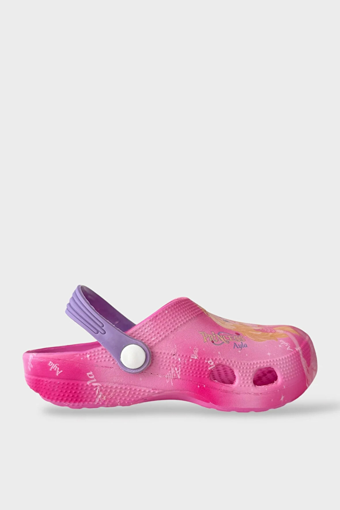 Süper Kahramanlı Çocuk Sandalet Terlik PEMBE