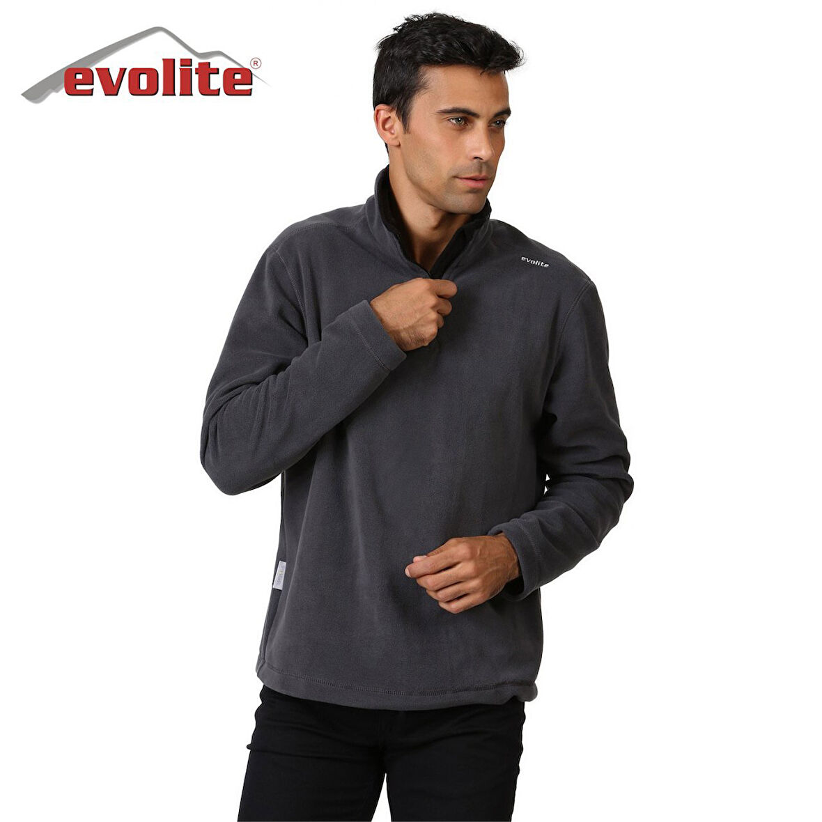 Evolite Fuga Bay Mikro Polar Sweater - Gri