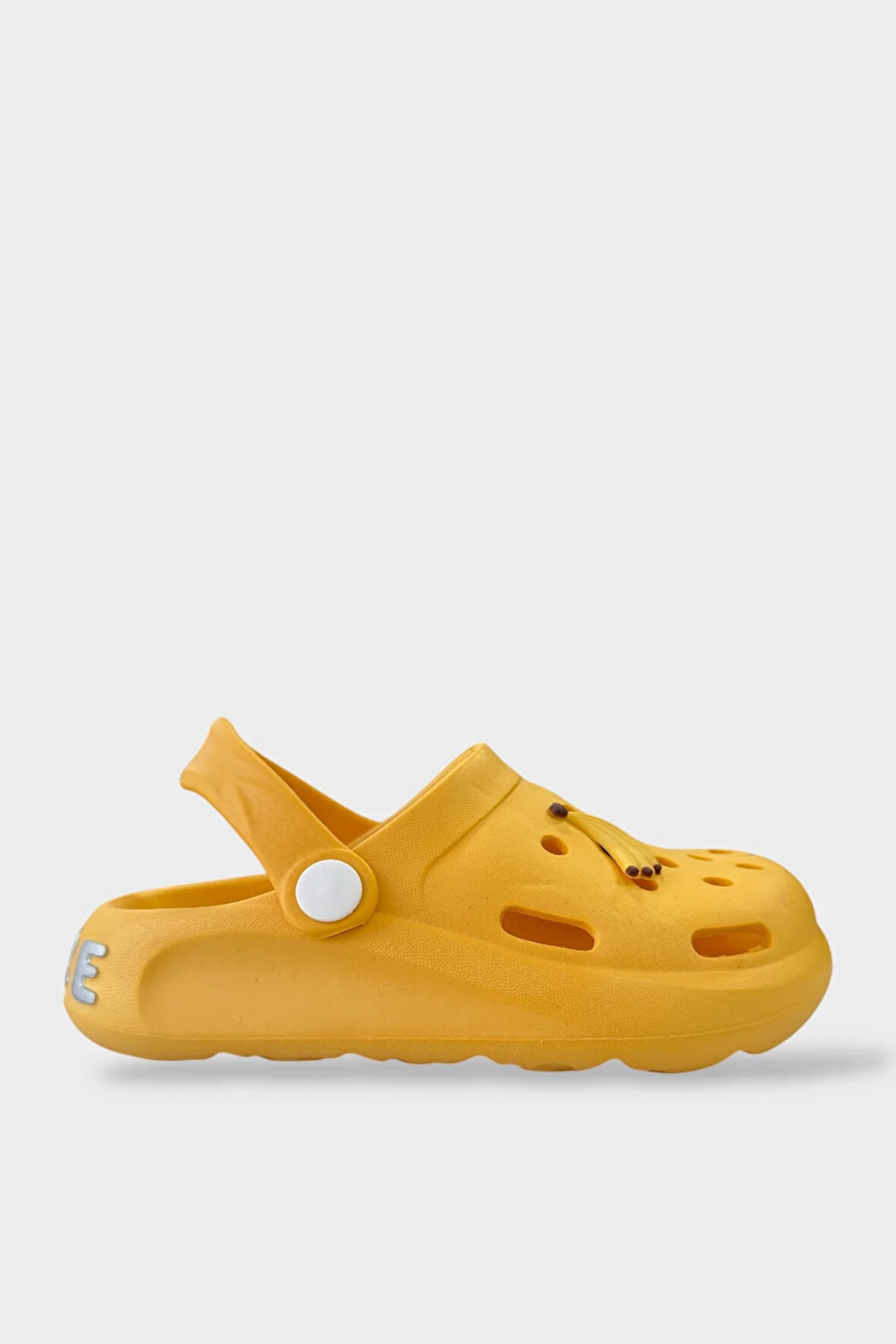 Aksesuarlı Kaymaz Taban Deniz Plaj Havuz Sandalet Çocuk Terlik SARI