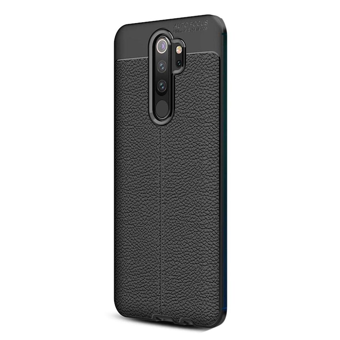 Gpack Oppo A9 2020 Kılıf Niss Silikon Deri GörünümlüNano Glass