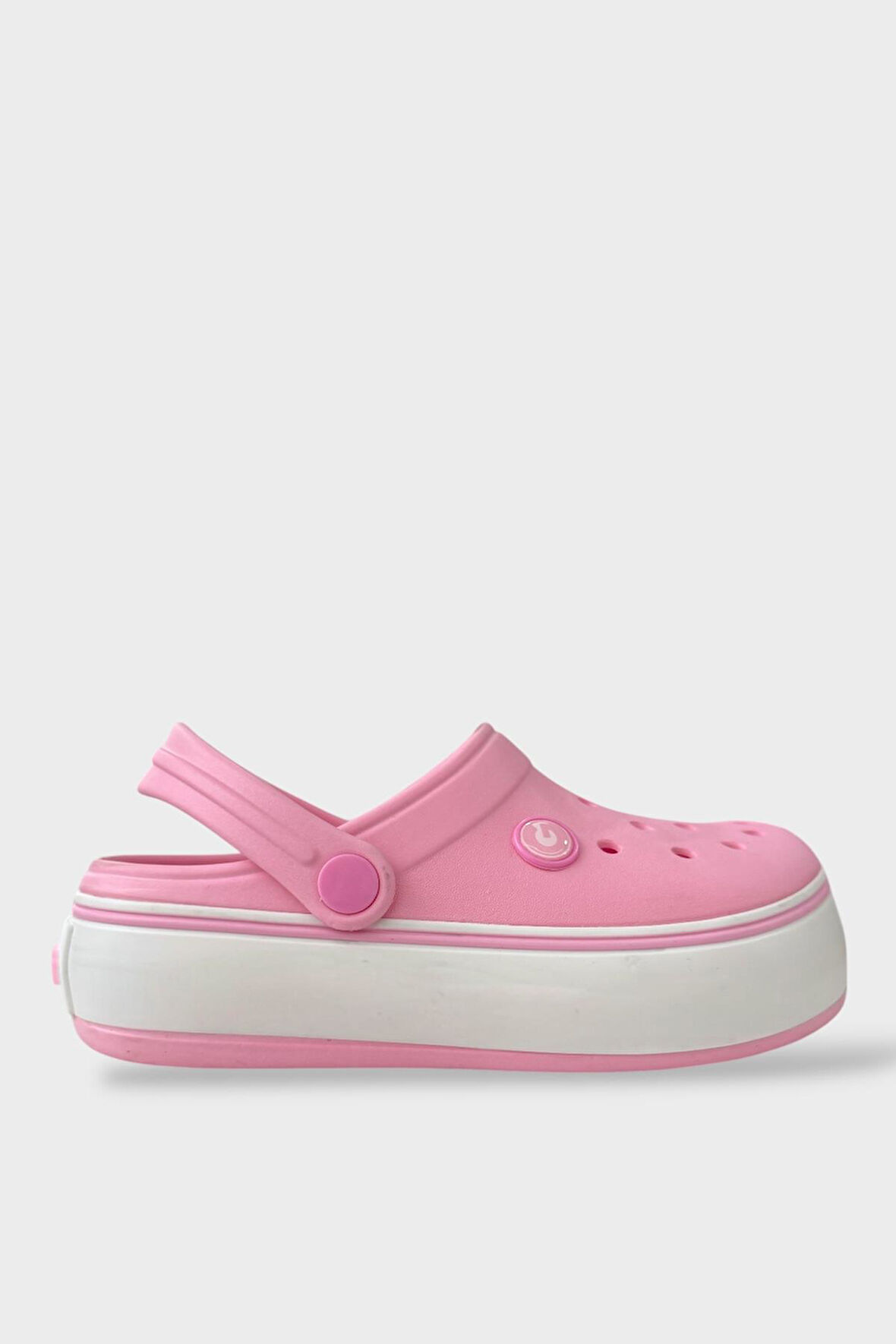 Çocuk Cross Antomik Taban Comfort Terlik PEMBE