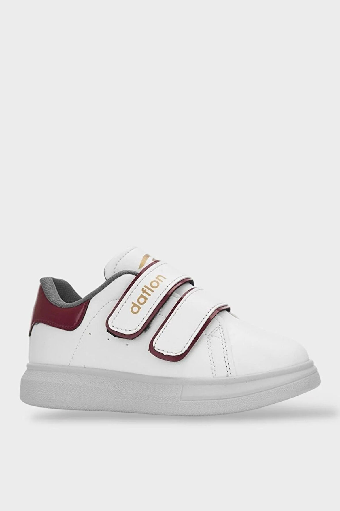 Çocuk Cırtlı Antomik Taban Comfort Taban Spor Ayakkabı BORDO