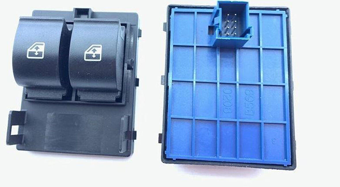 CAM KALDIRMA ANAHTARI SOL ÇİFTLİ FIAT FIORINO / PEUGEOT BIPPER /CITROEN NEMO (YENİ)