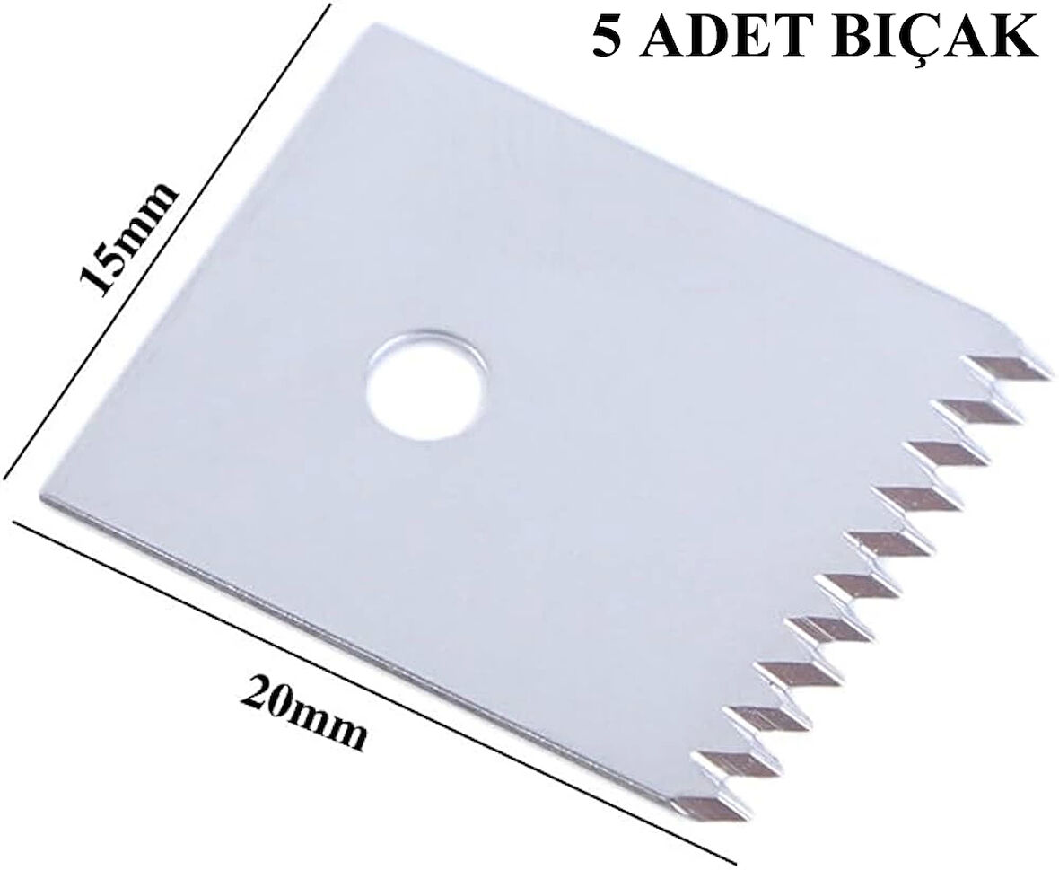 Ferrino Tapetool Bitki Bağlama Makinası Bant Bıçağı 5 Adet