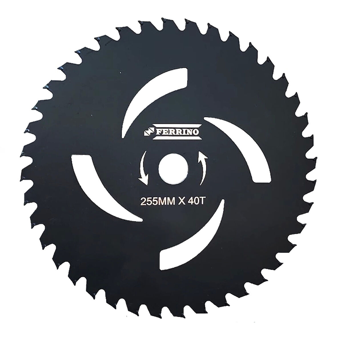 Ferrino Motorlu Tırpan 4D Daire Elmas Bıçak Testere 255Mm Siyah