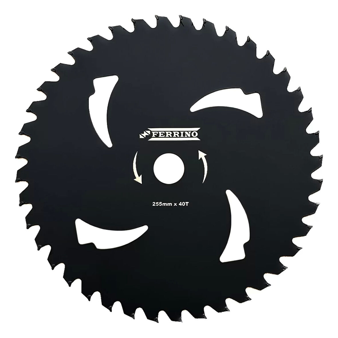 Ferrino Motorlu Tırpan 4D Daire Elmas Bıçak Testere 255Mm Siyah Yıldırım Model