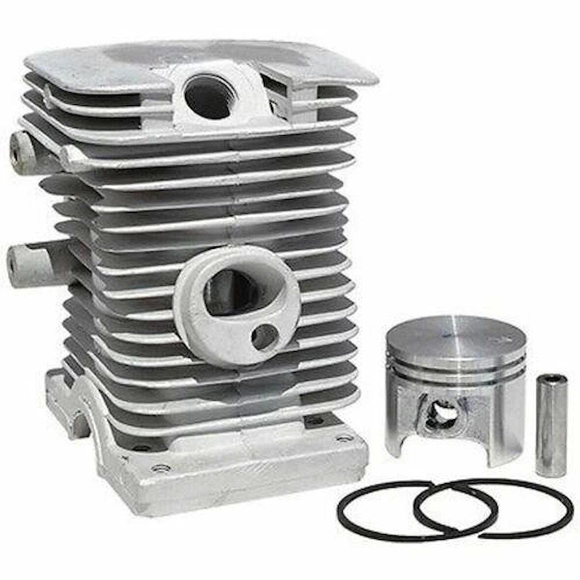 Stihl Ms170 Motorlu Testere Silindir Piston Set 37Mm Nikasil