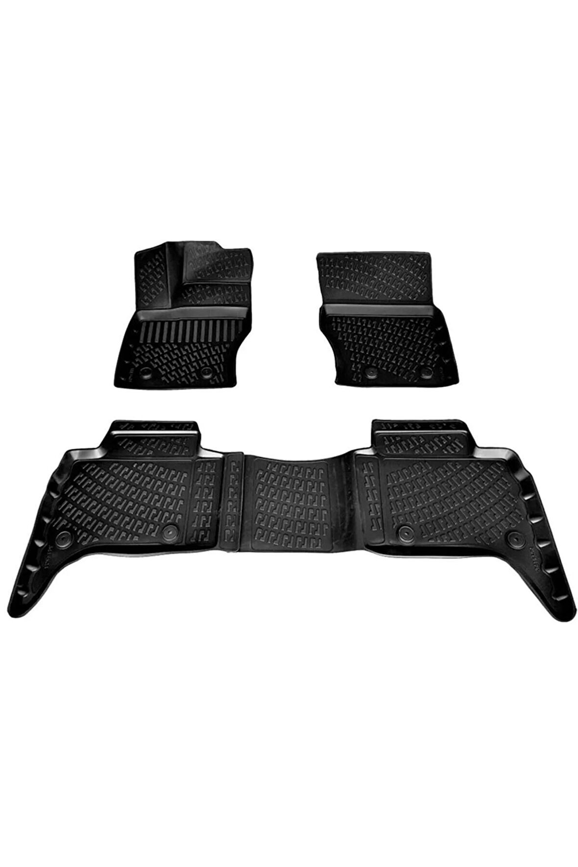 Range Rover Sport 3d Paspas Havuzlu 2013-2017 Arası 4 Parça Siyah Set