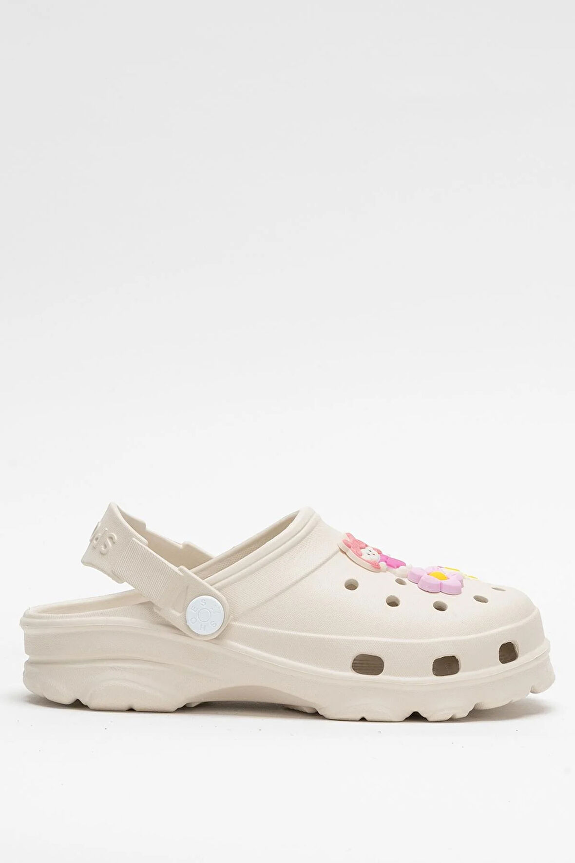 Çocuk Kaymaz Taban Deniz Plaj Havuz Terlik Sandalet BEJ