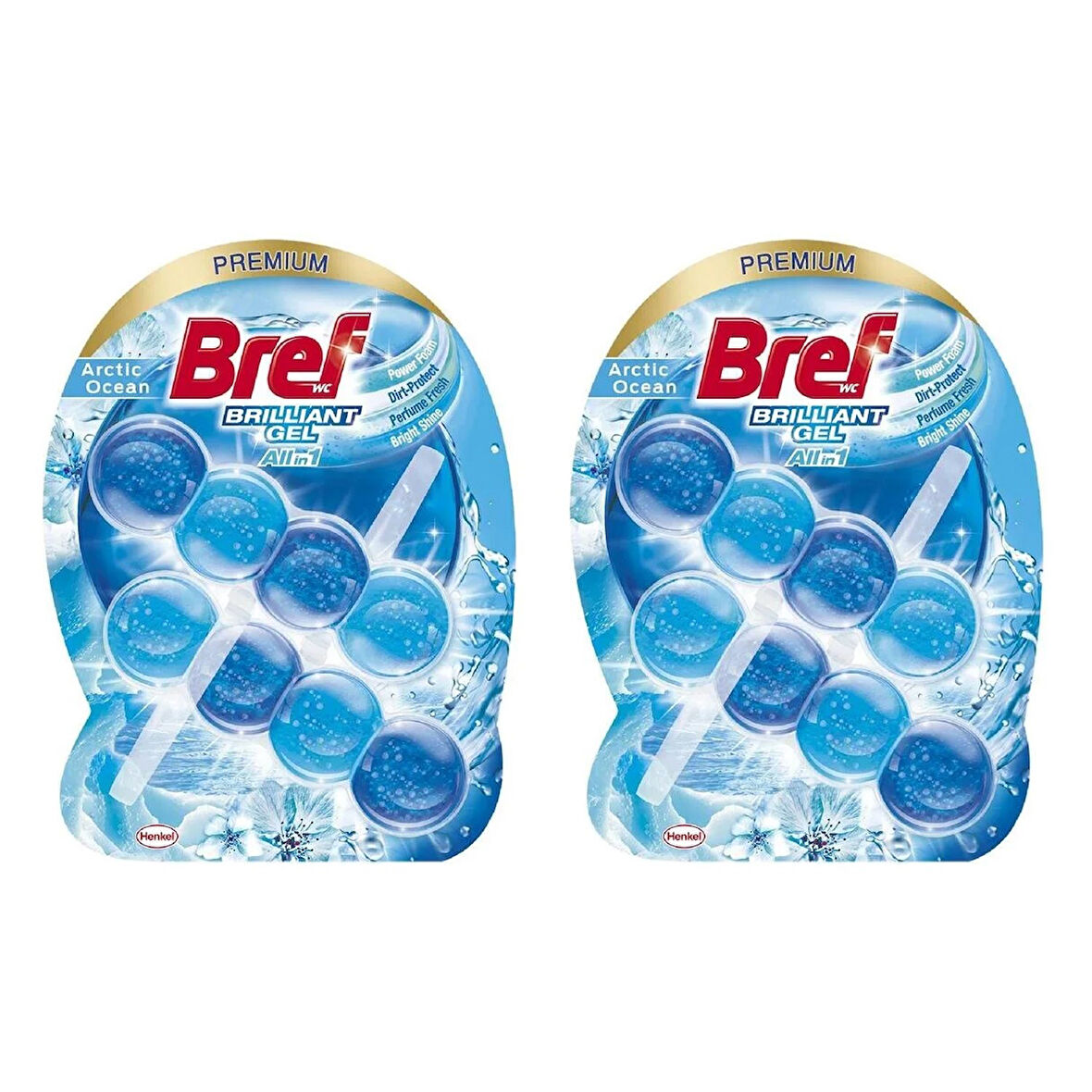 Bref Brilliant Jel Okyanus 2'li  Koku Giderici x 2 Adet