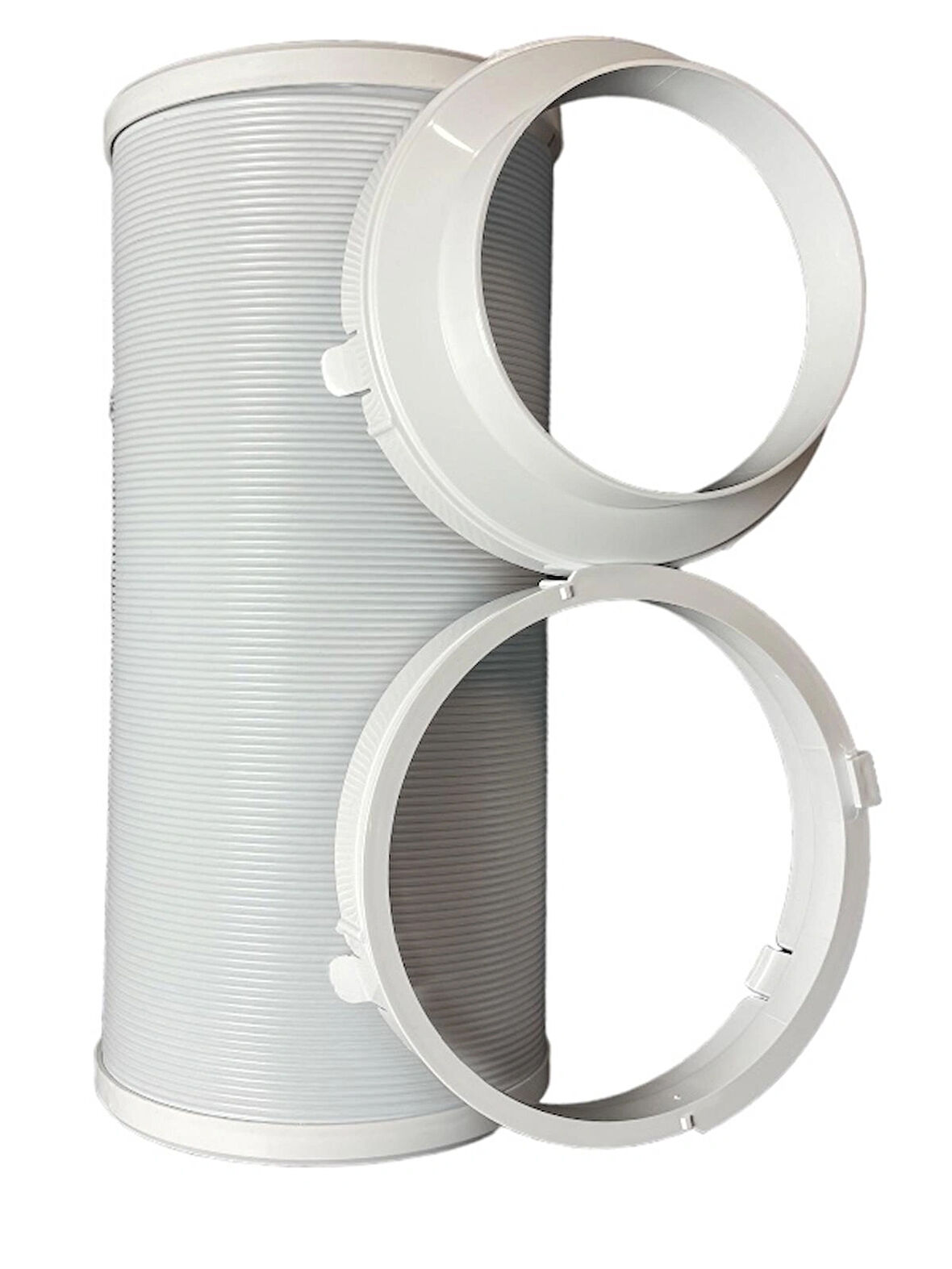 Grundig GACM 12002 Mobil Klima Sıcak Hava Tahliye Hortumu Ağız Çapı 15 Cm Uzunluk 150 Cm Egzoz Borusu & Bağlantı Aparatları