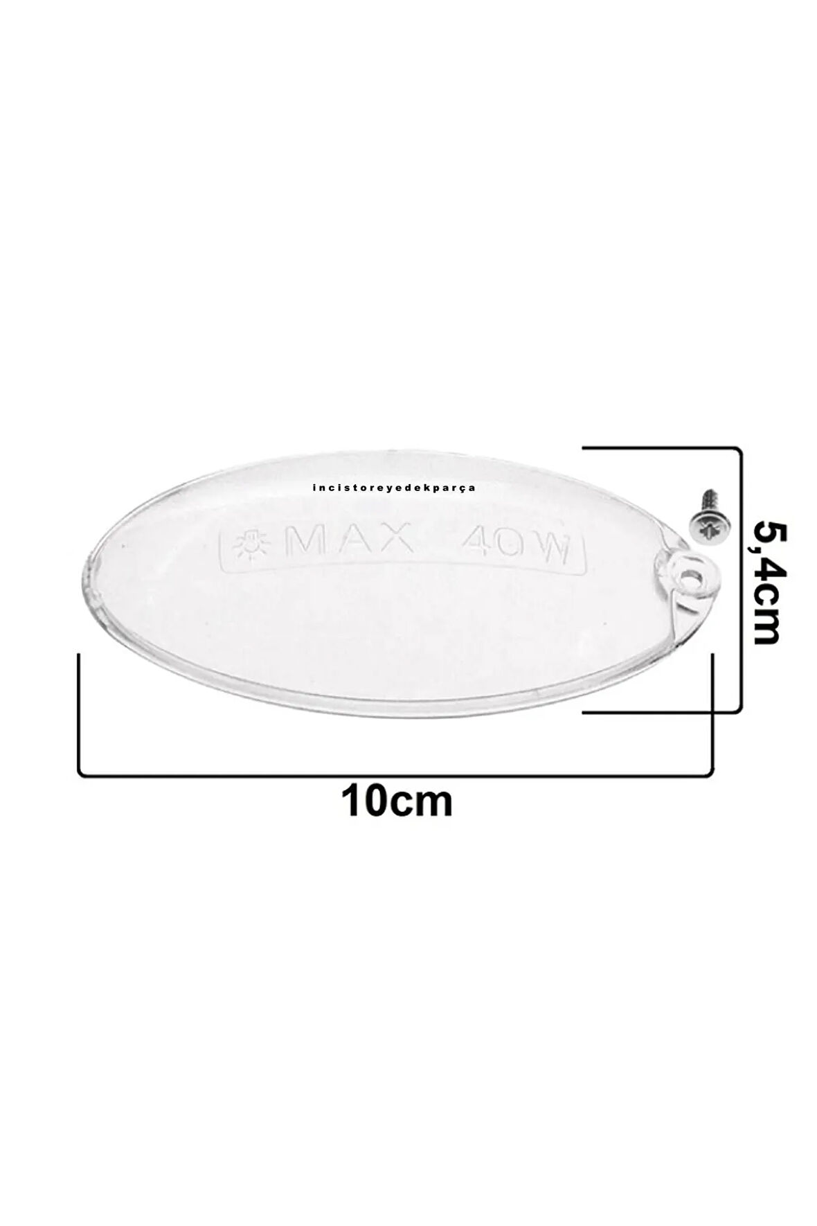 Beko Aspiratör Lamba Cam Işık Kapağı 2li Kapak 9188065409