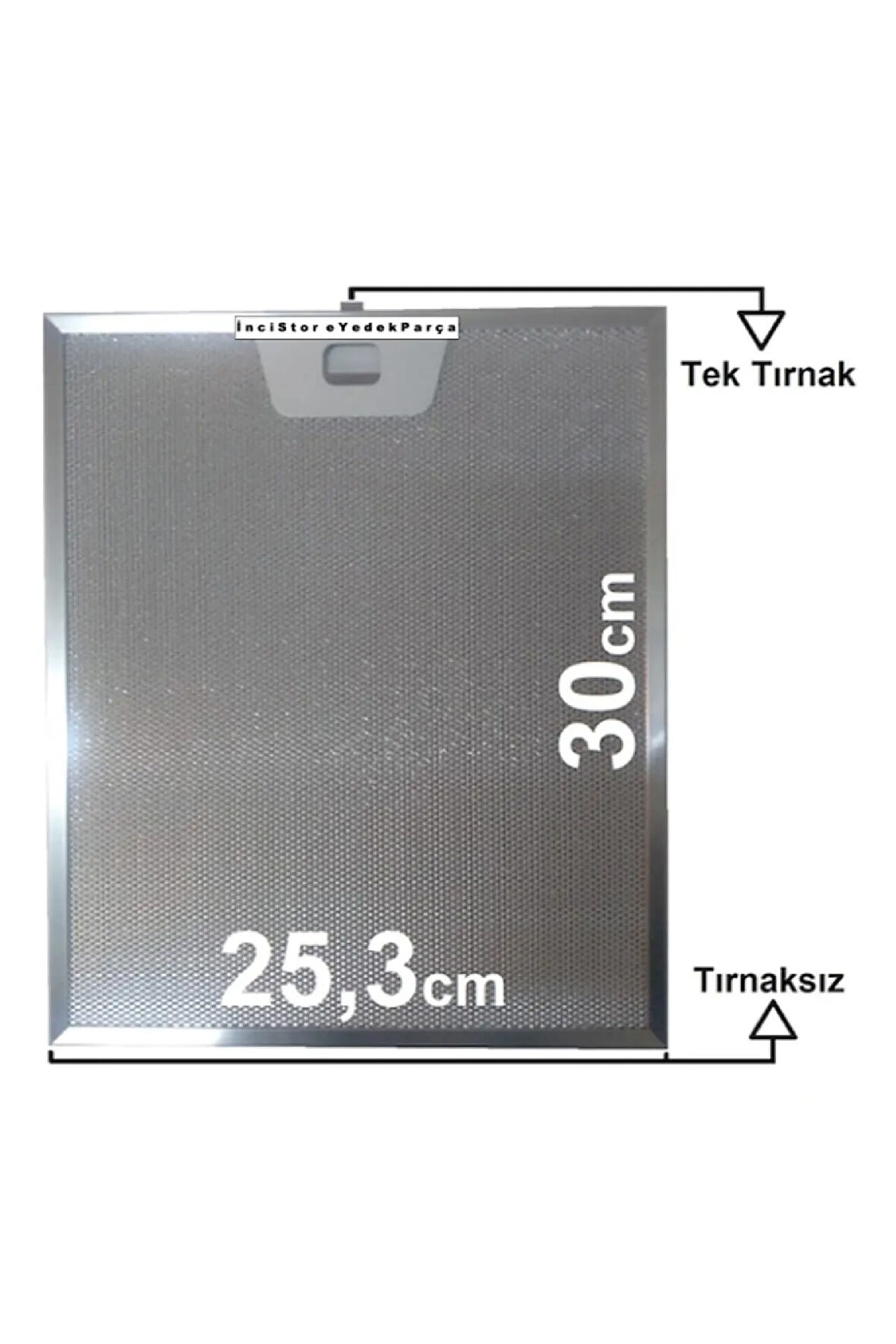 Beko Adv 5420 Ip Ankastre Davlumbaz Aspiratör Alüminyum Yağ Süzgeç Tel Kaset Filtre 9189387004